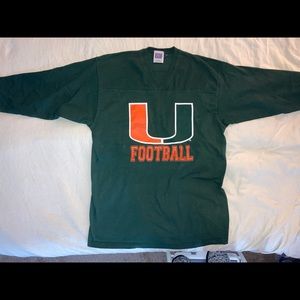 VTG Miami Hurricanes Rugby Jersey